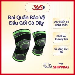 Đai Quấn Bảo Vệ Đầu Gối Có Dây