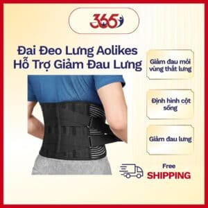 đai đeo lưng thoát vị đĩa đệm