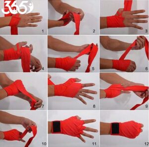 cách quấn băng cổ tay boxing